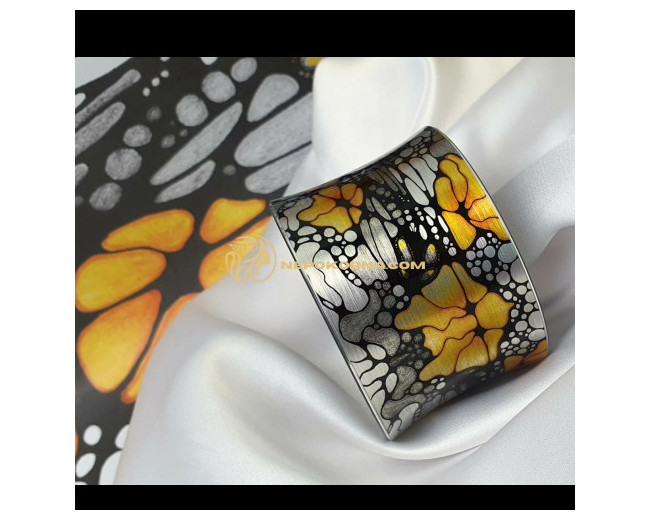 Гривна ПУСТИÐÐИ ПЕПЕРУДИ оранжеви