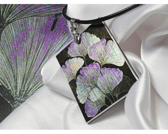 Гривна и колие ГИÐКО БИЛОБРлилаво-черна Гривна и колие ГИÐКО БИЛОБРлилаво-черна