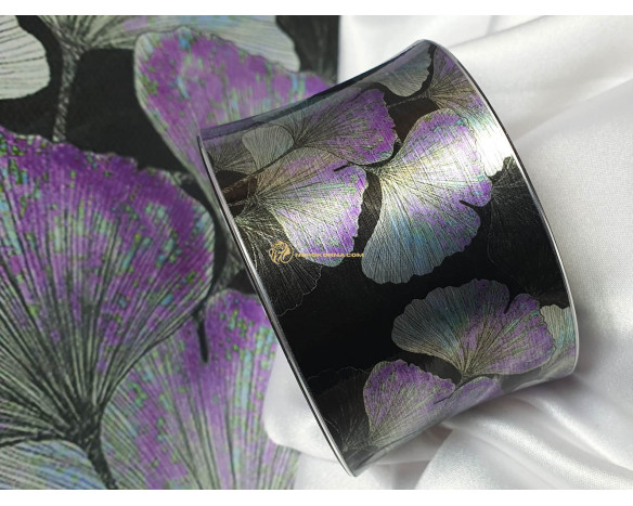 Гривна и колие ГИÐКО БИЛОБРлилаво-черна Гривна и колие ГИÐКО БИЛОБРлилаво-черна